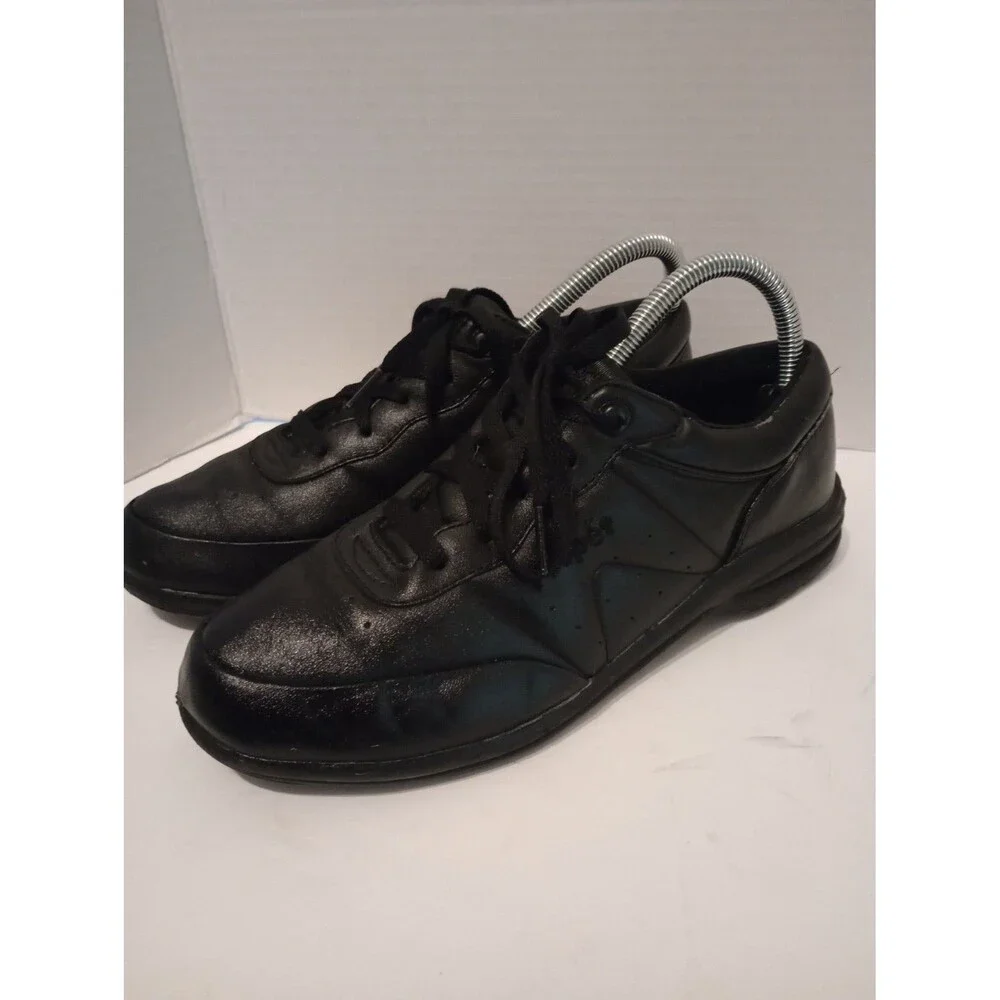 Propet W3840 Black Shock Absorber Comfort Walking Shoes Women's US 7.5 W Lace up